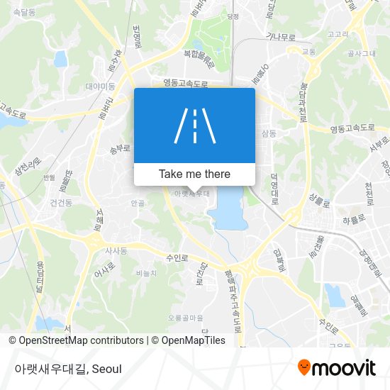 아랫새우대길 map