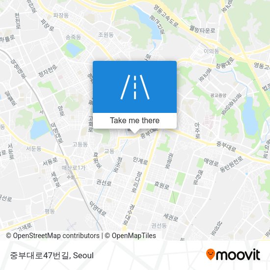 중부대로47번길 map