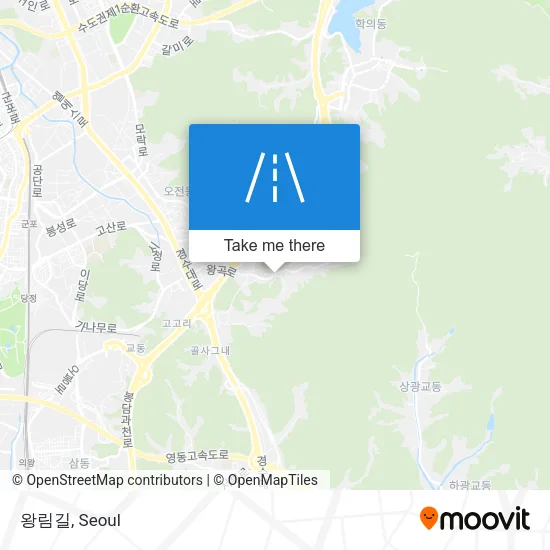 왕림길 map