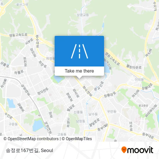 송정로167번길 map