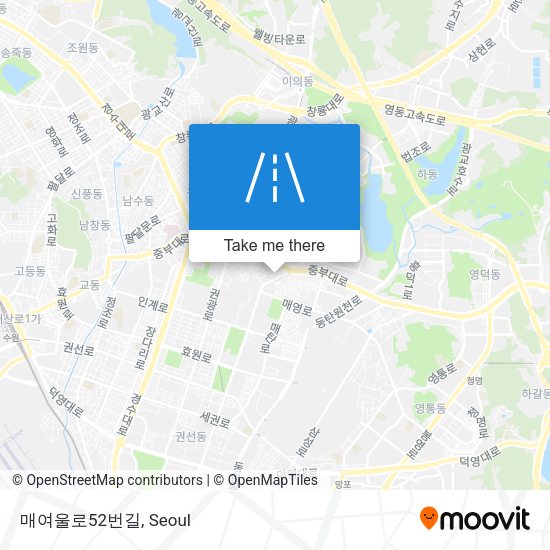 매여울로52번길 map