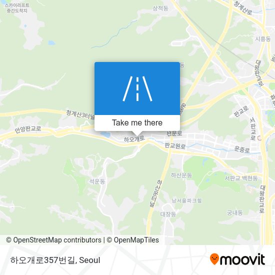하오개로357번길 map
