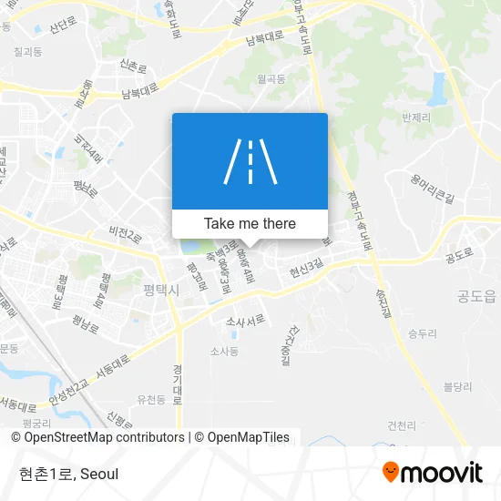 현촌1로 map