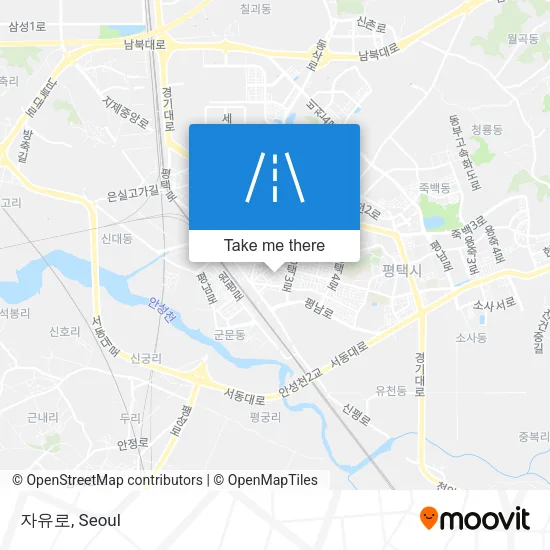 자유로 map