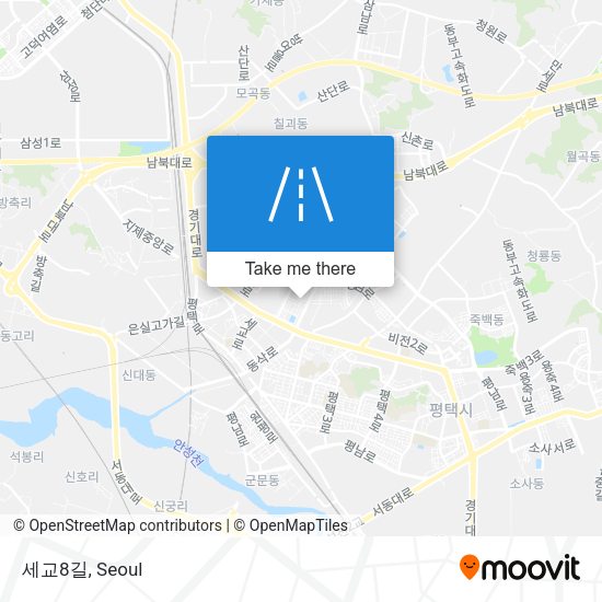 세교8길 map