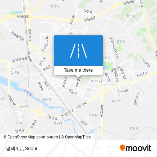 평택4로 map