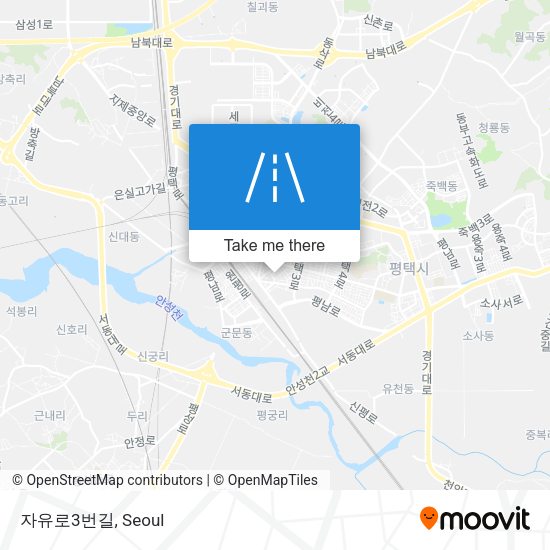 자유로3번길 map