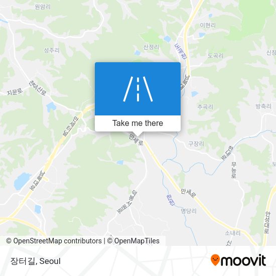 장터길 map