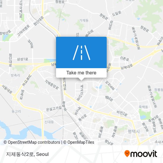 지제동삭2로 map