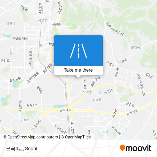 모곡4교 map