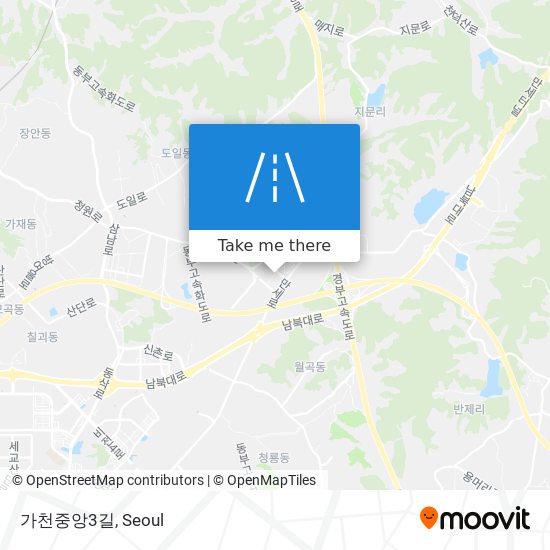 가천중앙3길 map