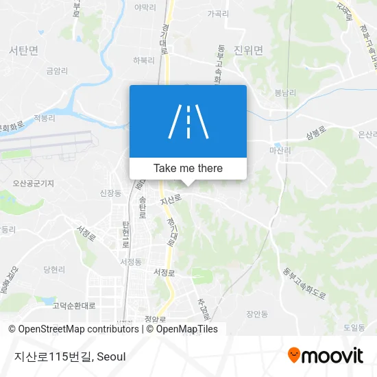 지산로115번길 map