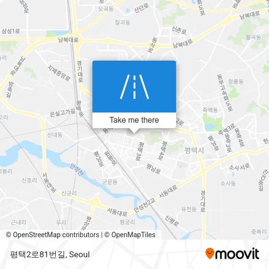 평택2로81번길 map