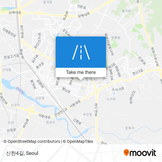 신한4길 map