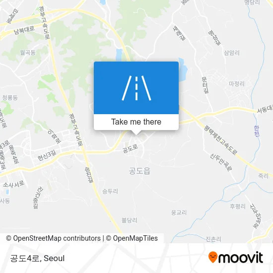 공도4로 map