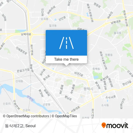 동삭제2교 map