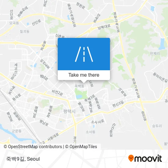 죽백9길 map