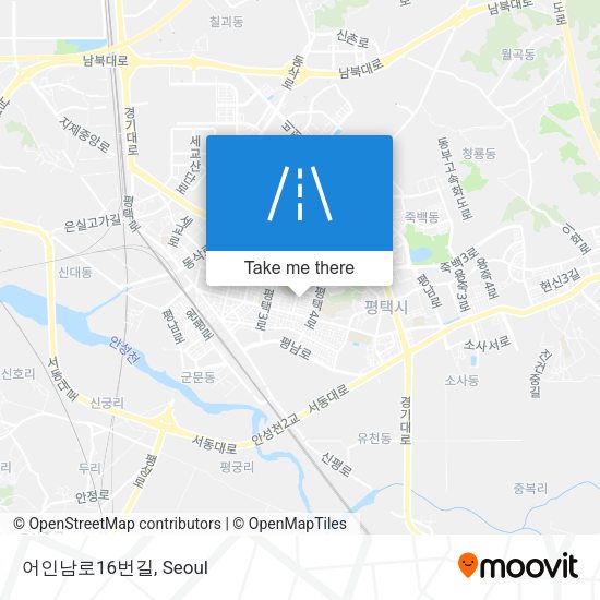 어인남로16번길 map