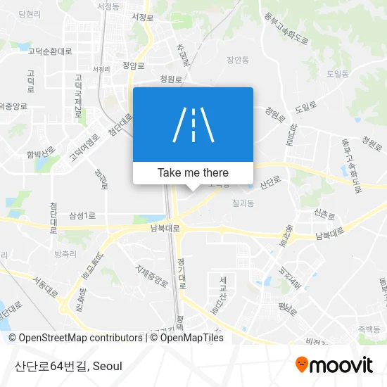 산단로64번길 map