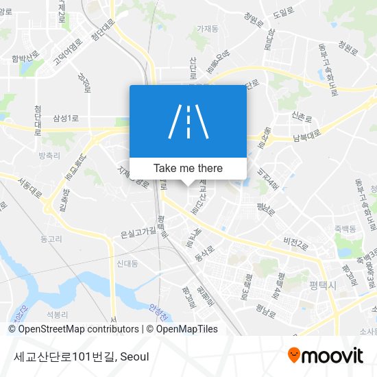 세교산단로101번길 map