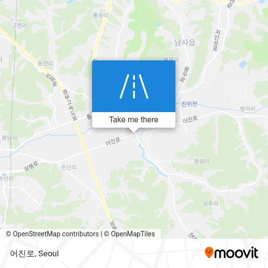 어진로 map