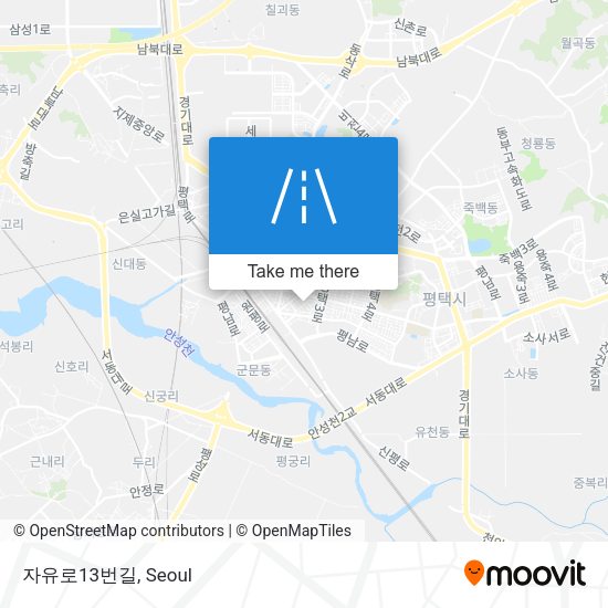 자유로13번길 map