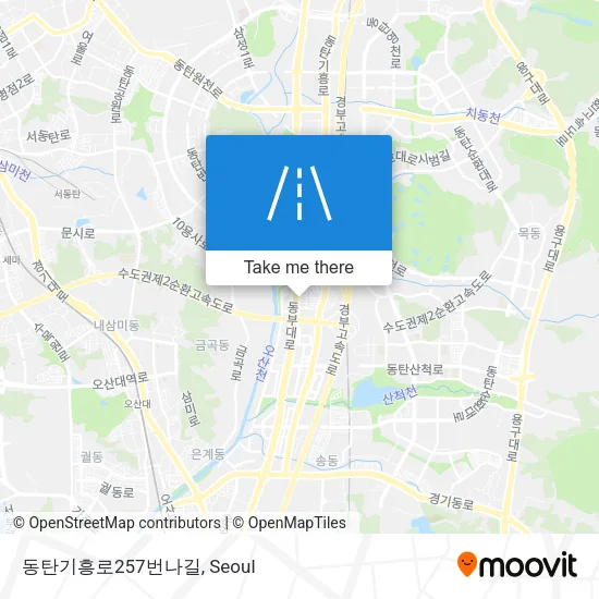동탄기흥로257번나길 map