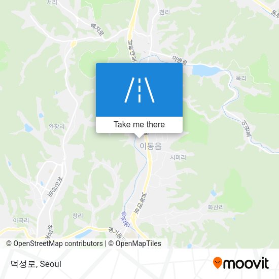 덕성로 map