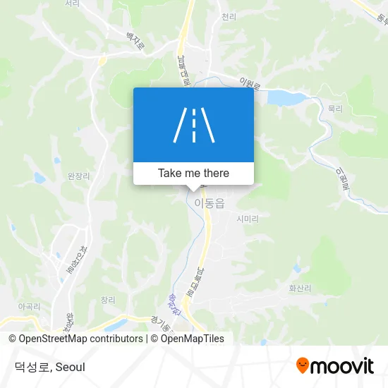 덕성로 map