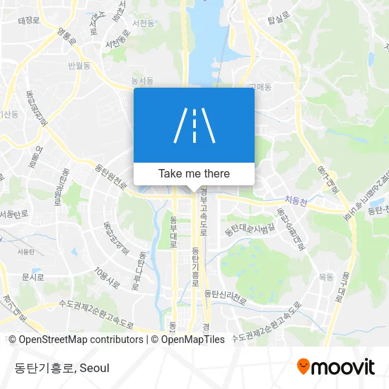 동탄기흥로 map