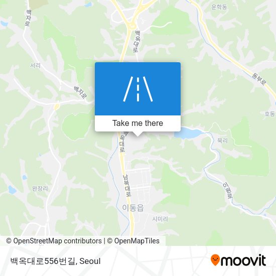 백옥대로556번길 map