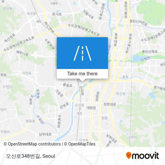 오산로348번길 map