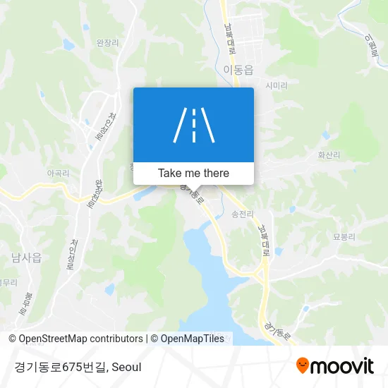 경기동로675번길 map