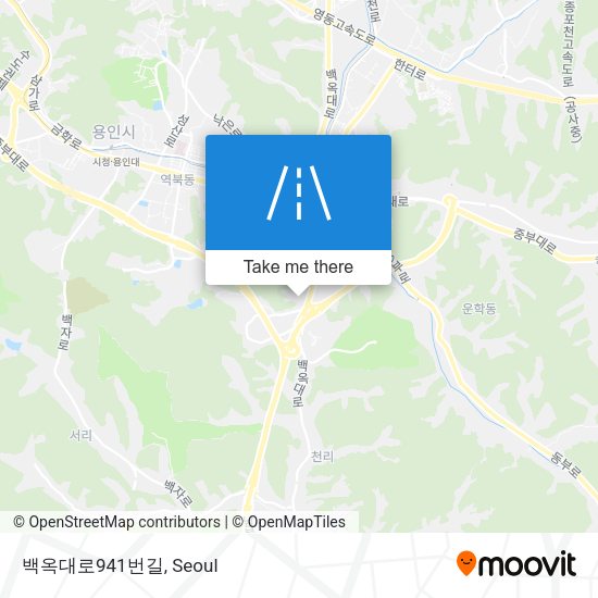 백옥대로941번길 map