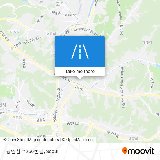 경안천로256번길 map