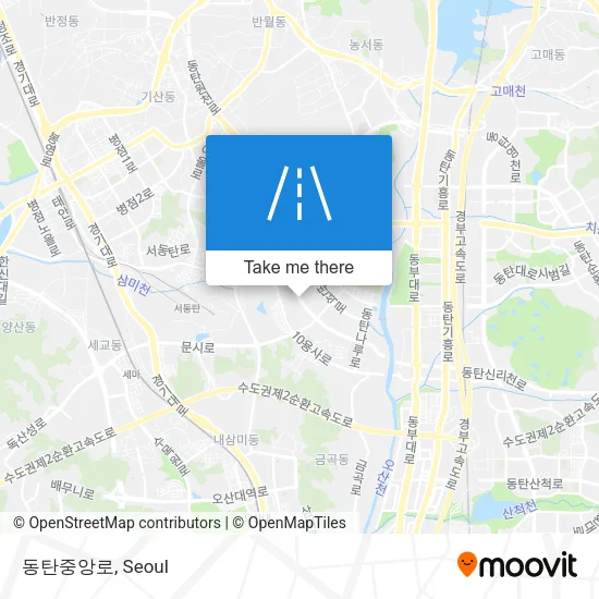 동탄중앙로 map