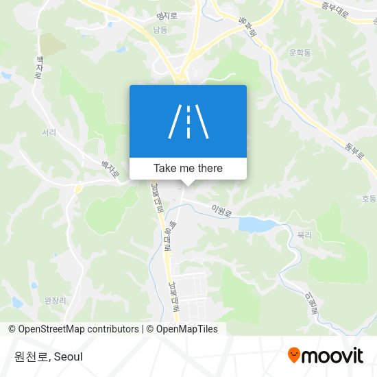 원천로 map