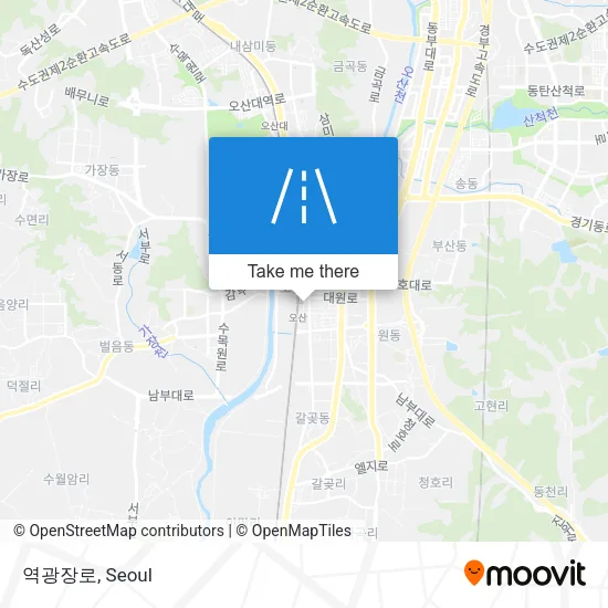 역광장로 map