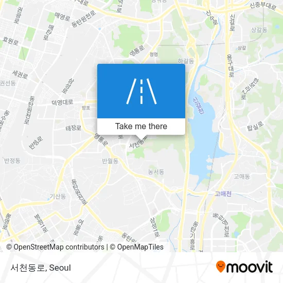 서천동로 map