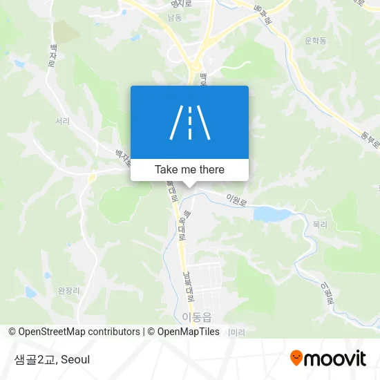 샘골2교 map