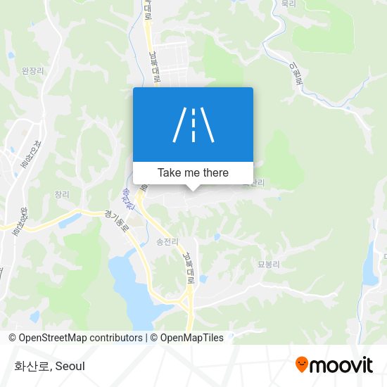 화산로 map
