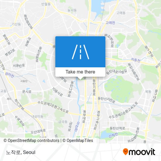 노작로 map