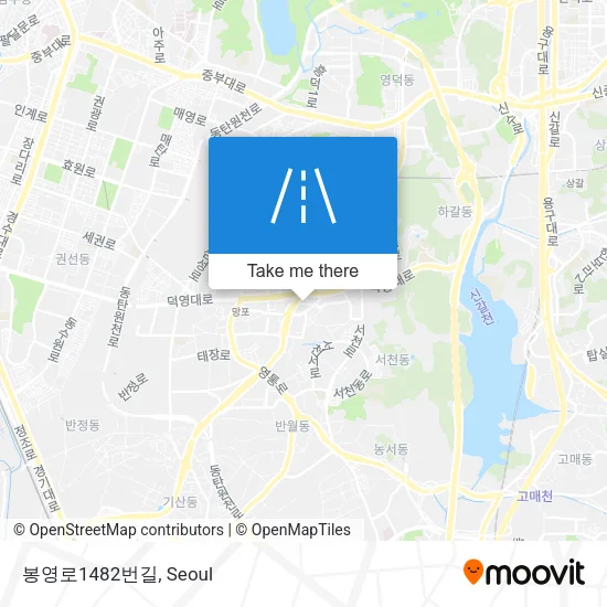 봉영로1482번길 map