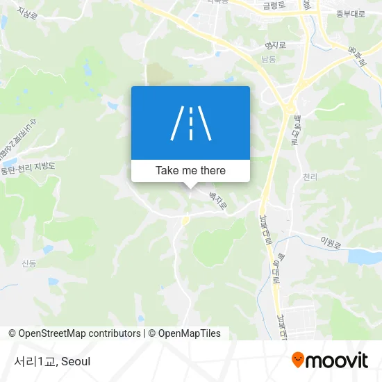 서리1교 map