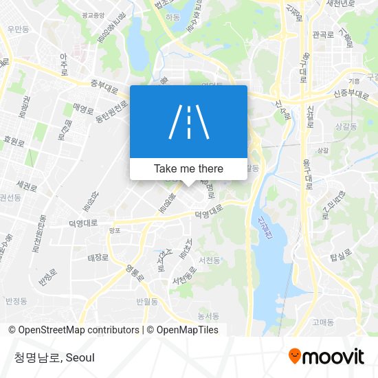 청명남로 map