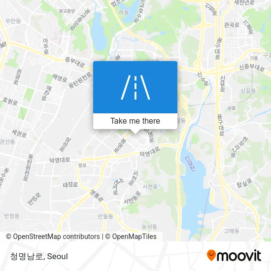청명남로 map