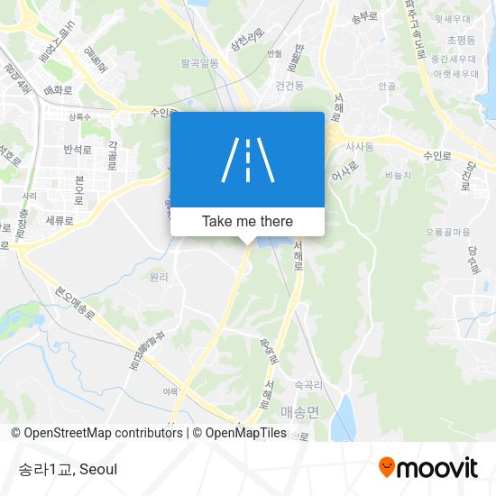 송라1교 map