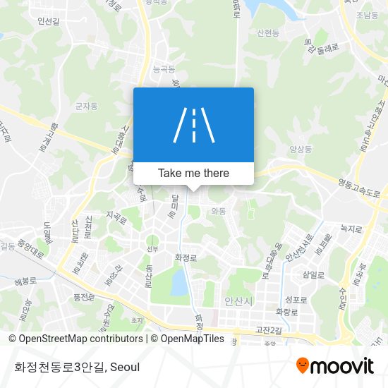 화정천동로3안길 map