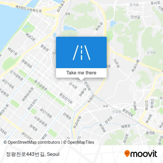 정왕천로443번길 map