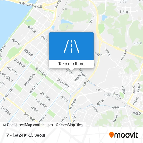 군서로24번길 map